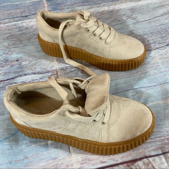 Nib Indigo Rd. Faux Suede sneakers sz5.5 - Picture 7 of 9